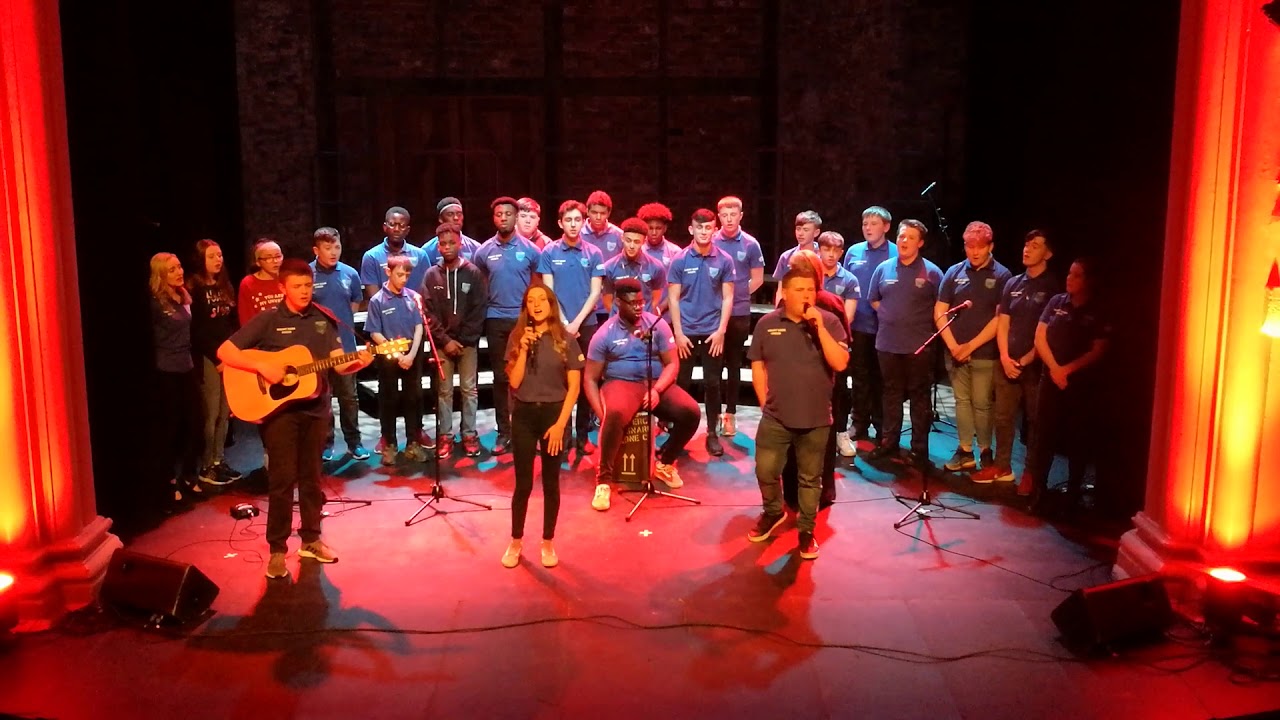 Shallow by Chris and Jessica...Mount Sion Choir