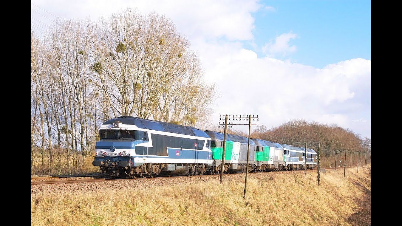 20090210 FRANCE CC 72084 TRAIN MACHINE CC 72000 NEVERS SOTTEVILLE