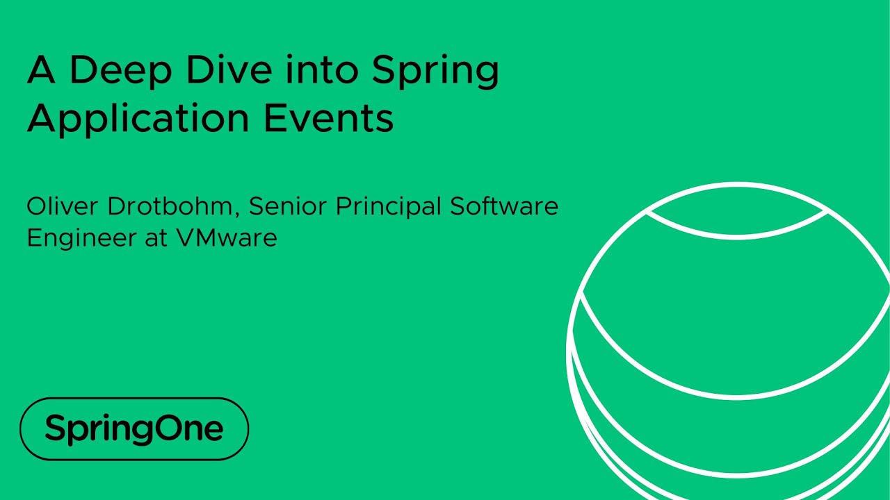 A Deep Dive into Spring Application Events