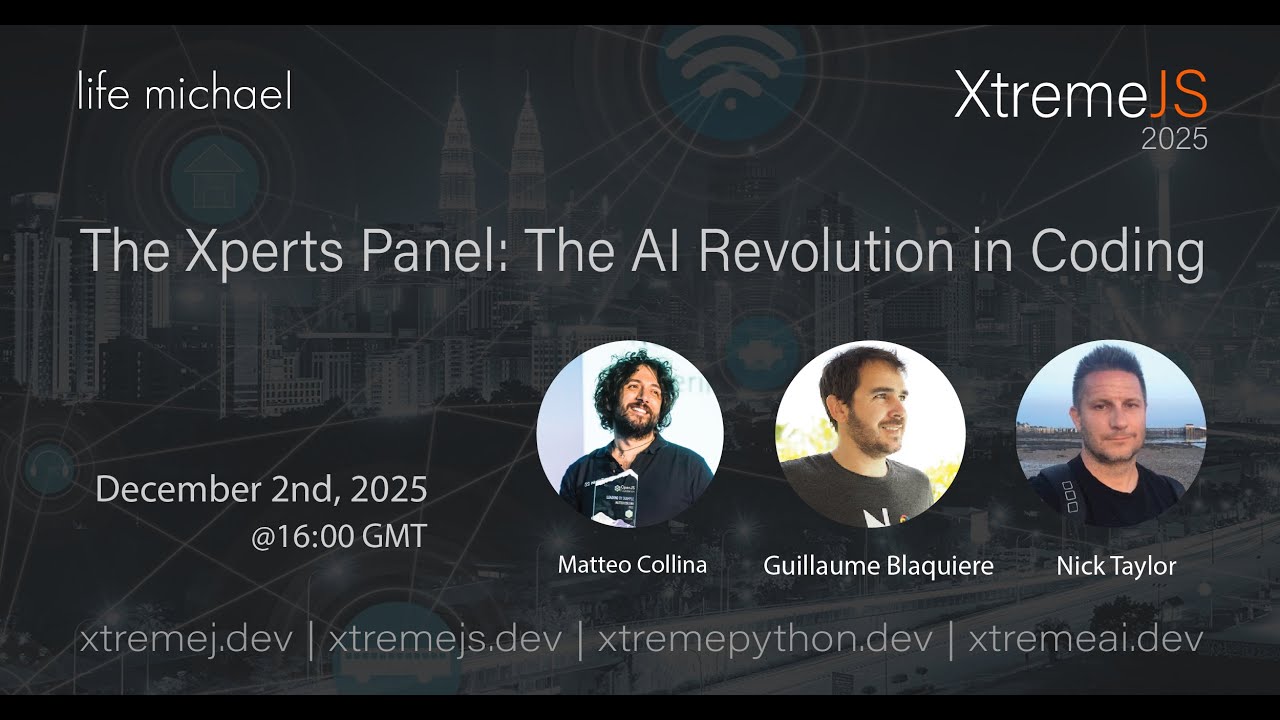 XtremeJS Xperts Panel: The AI Revolution in Coding – Tools, Trends, and Tomorrow