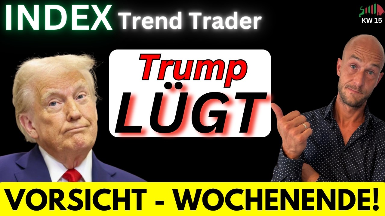 Index Analyse KW15 | BLACK SWAN? Dow Jones, DAX, Nasdaq100, S&P500, FTSE100 Index