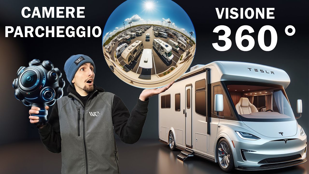 INSTALLAZIONE TELECAMERE 360° PER PARCHEGGIARE SENZA PAURA