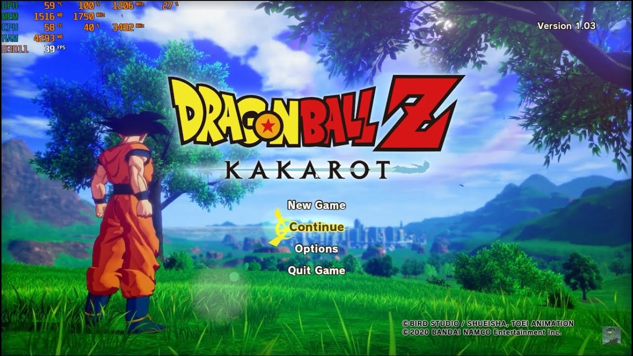 DRAGON BALL Z KAKAROT | RX 550 4GB | I5 3470 | 8GB RAM