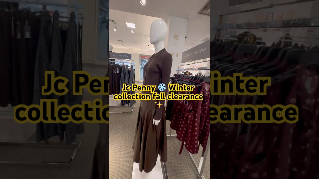 JC PENNY NEW❄️WINTER 2025✨WOMENS COLLECTION FALL CLEARANCE 25%-50% OFF#shopwithme#winter2025#fyyyy