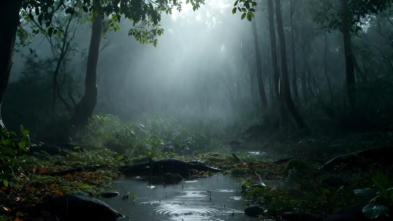 Rain in Forest with Birds 🐦🌧️ | Morning Nature Sounds for Relaxation & Study