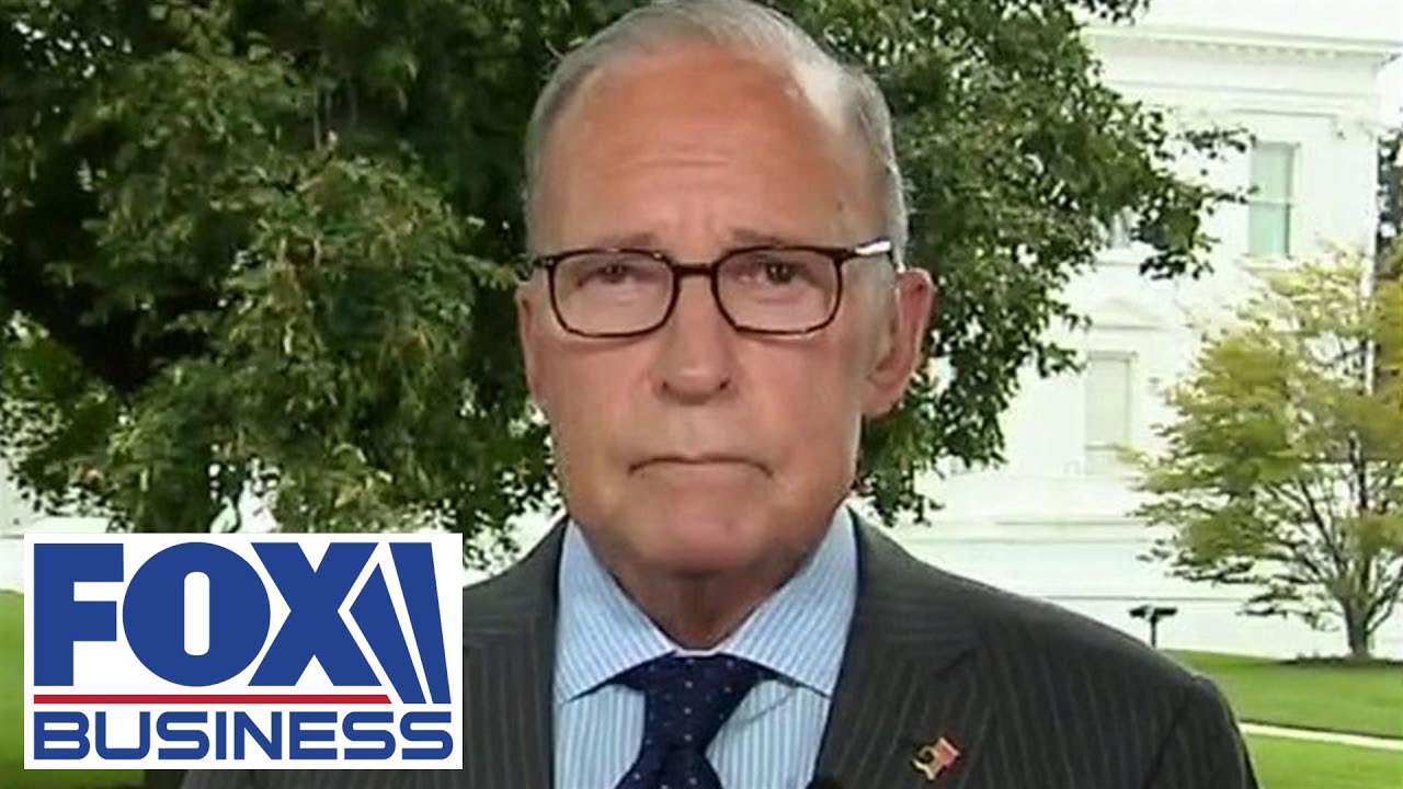 Biden says Trump ruined a good economy, Kudlow says that's 'factually inaccurate'