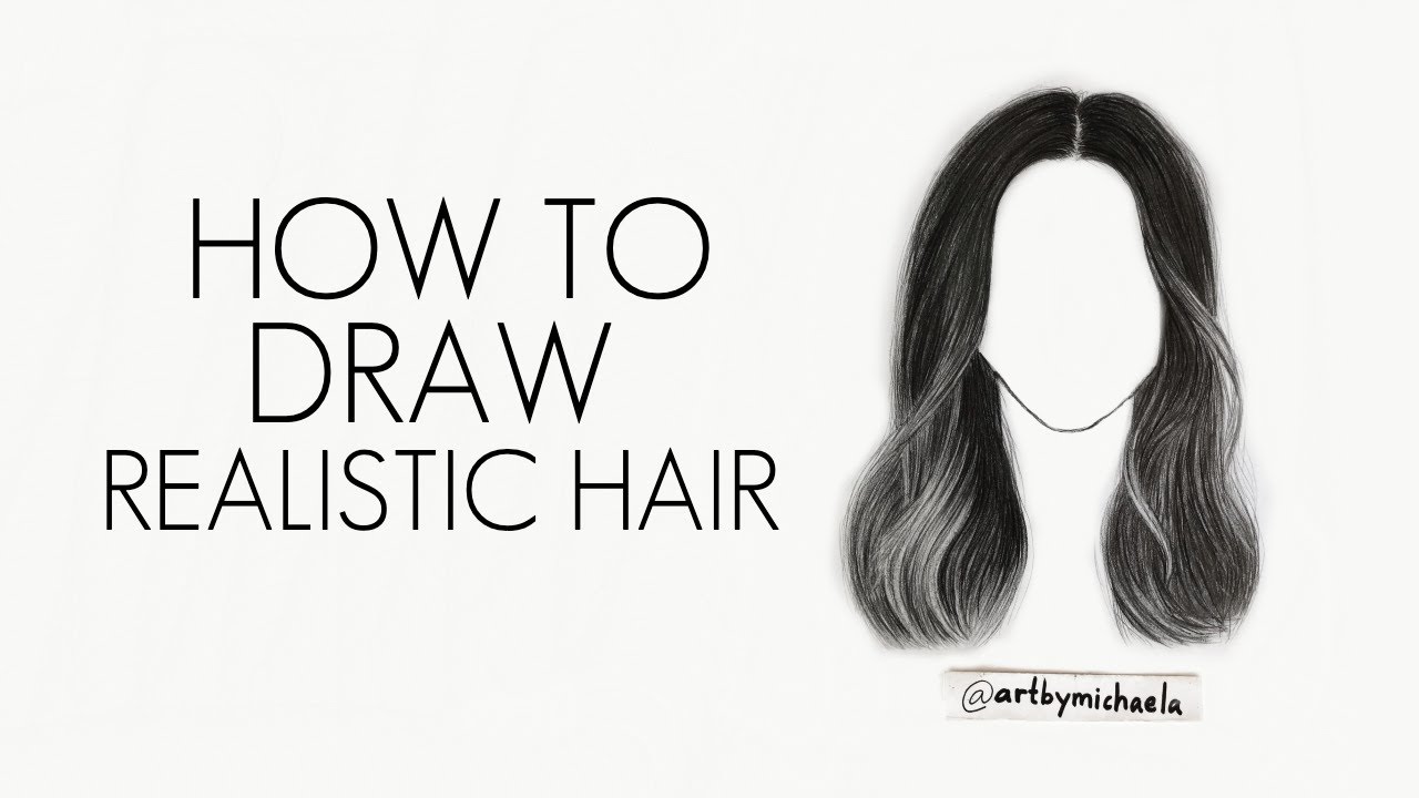 TUTORIAL: HOW TO DRAW REALISTIC HAIR (Updated)