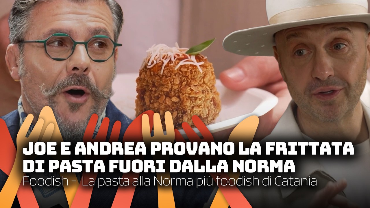 Joe e Andrea Lo Cicero provano la FRITTATA DI PASTA FUORI DALLA NORMA | Foodish