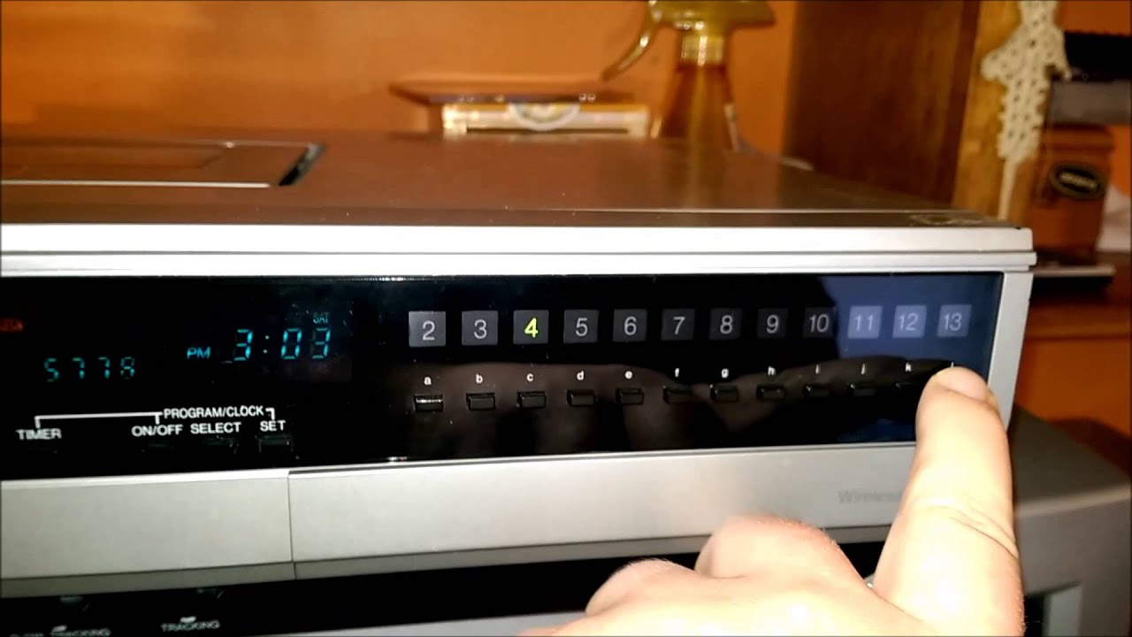 Panasonic Top Loading VCR Purchased New from Montgomery Ward in 1984