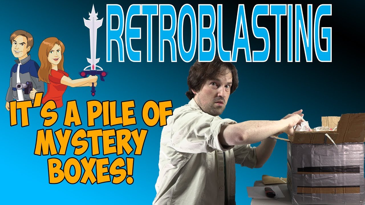 What's in this Pile of Mystery Boxes? RetroBlasting Unboxing