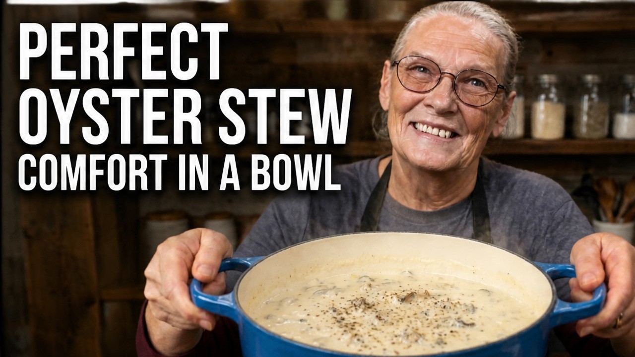 Want the PERFECT OYSTER STEW Recipe? Watch This Now!