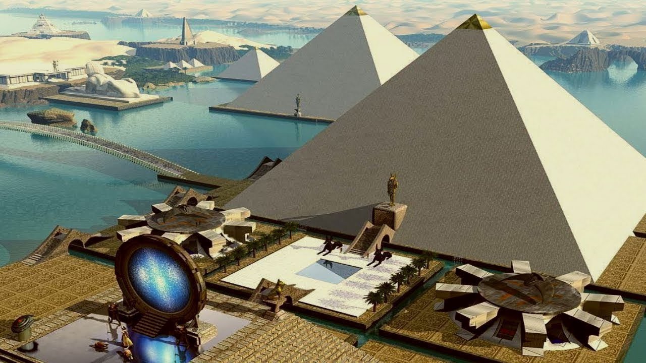 PIRÂMIDES DO EGITO - COMO ELAS FORAM CONSTRUÍDAS ??