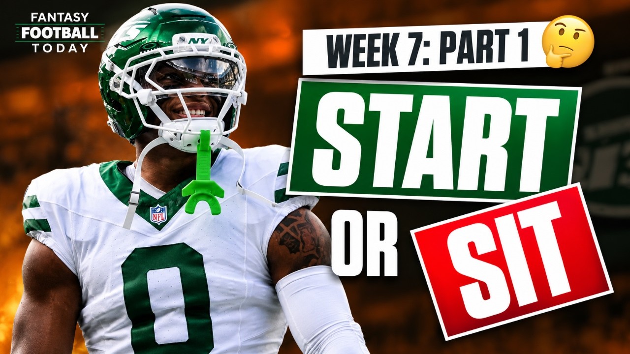 Week 7 Start Sit Advice (Part 1) | MUST-Start Players & Big Names to AVOID | 2026 Fantasy Football