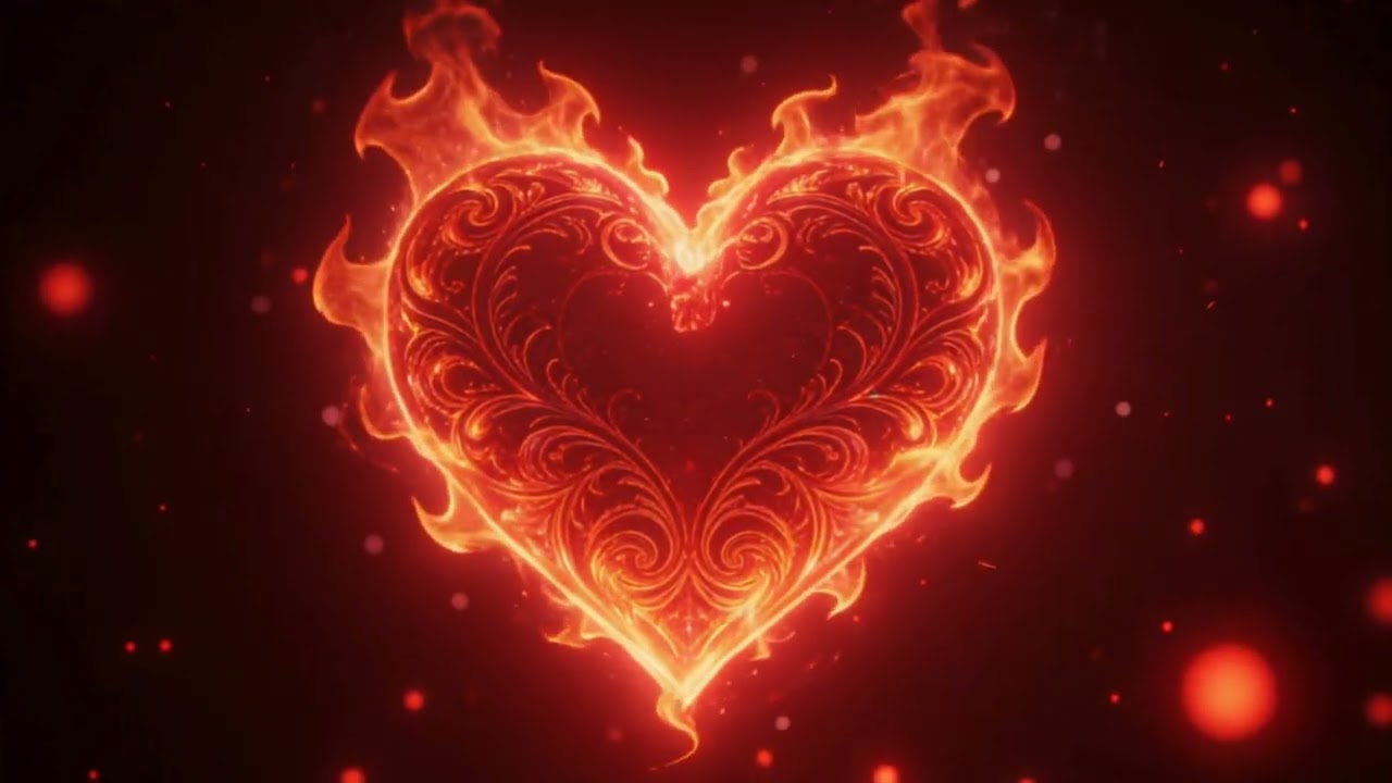 ❤️  Heart loop video Herz hintergrund background 4k motion screensaver seamless copyright free ❤️