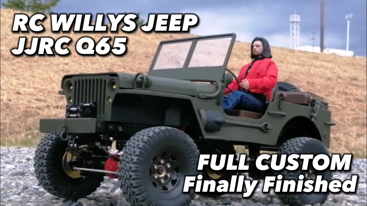 【JJRC Q65 PROJECT】RC WILLYS JEEP FULL CUSTOM UPGRADE Finally Finished ウィリスジープ ラジコン フルカスタム品完成！