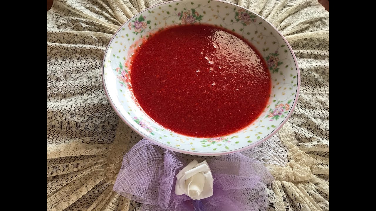 Glassa alle fragole