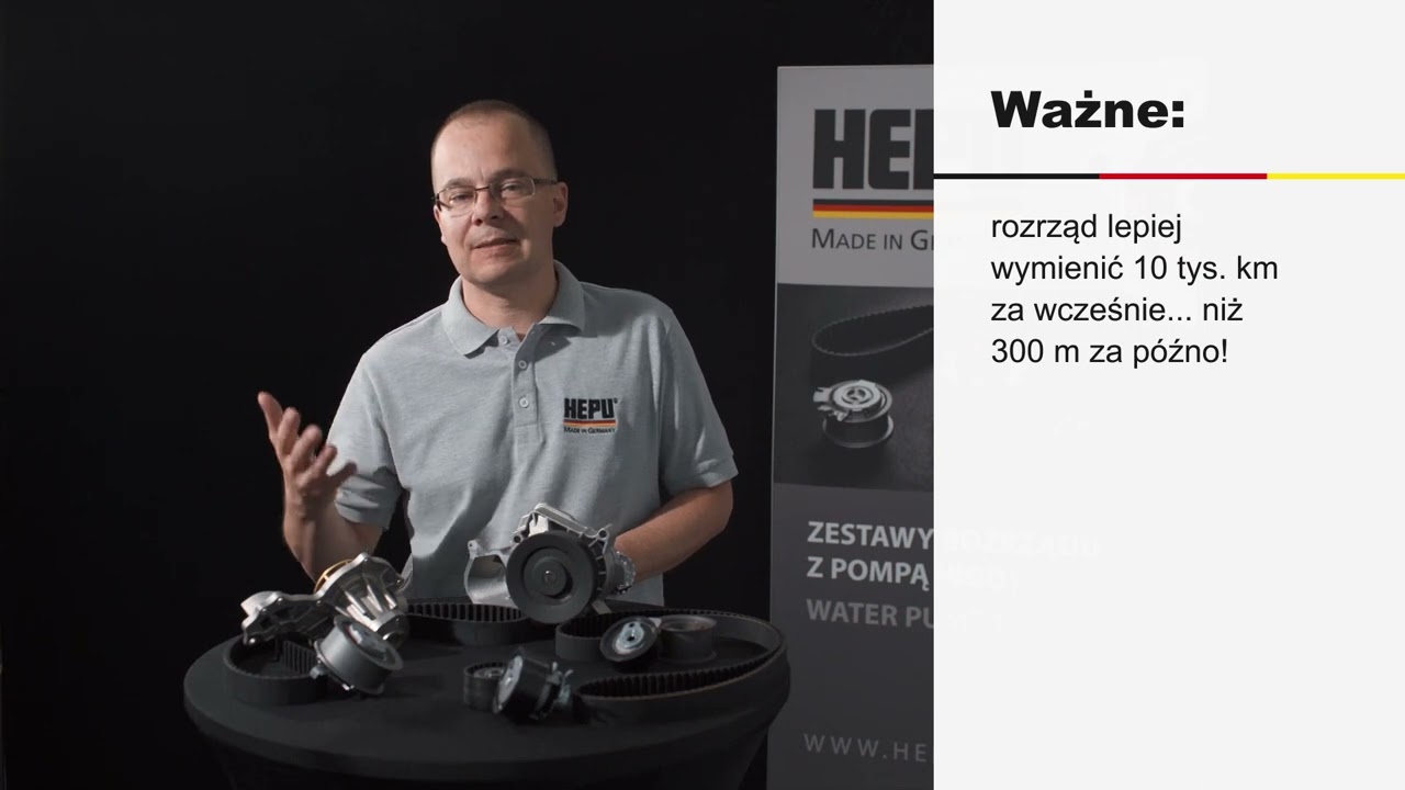 Dlaczego zestaw rozrządu z pompą wody lepiej wymienić za wcześnie?  - Układy chłodzenia z HEPU #5