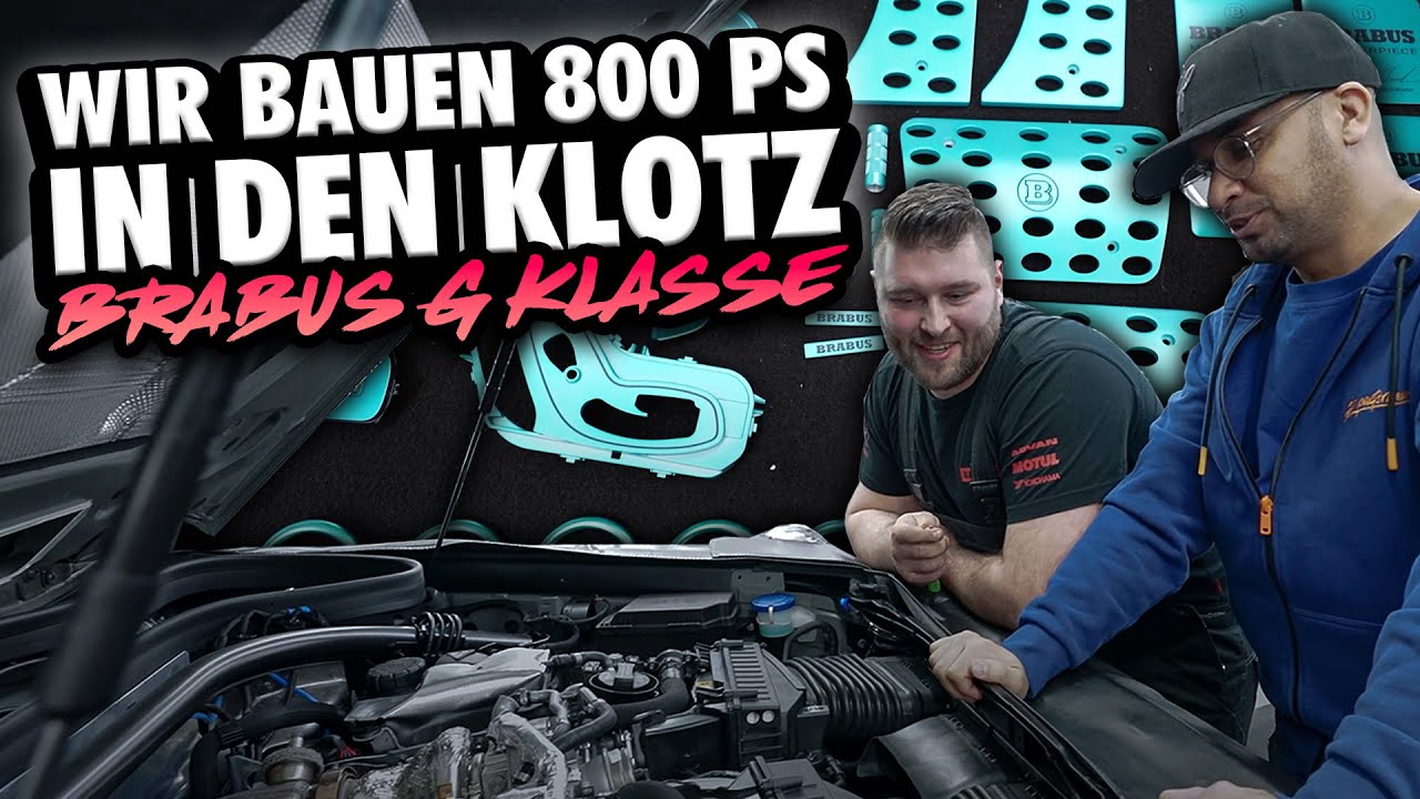 JP Performance - Wir bauen 800PS in den KLOTZ! | Brabus G-Klasse