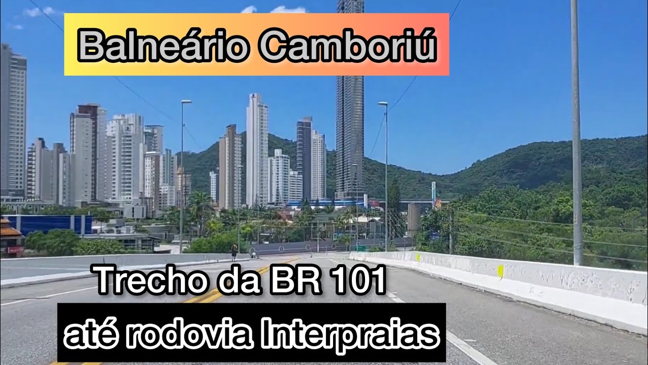 Trecho da BR 101 at&eacute; Rodovia Interpraias - Praia de Taquarinhas