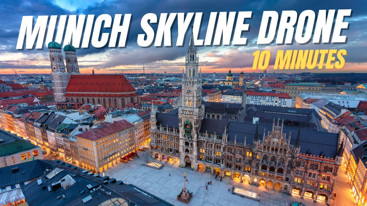 Munich Drone View 10 Minutes | Munich Skyline Aerial