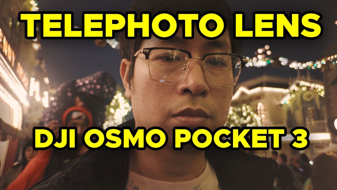 ULANZI 2X TELECONVERTER LENS C050 For DJI Osmo Pocket 3 Review With Video Examples 📦🎥