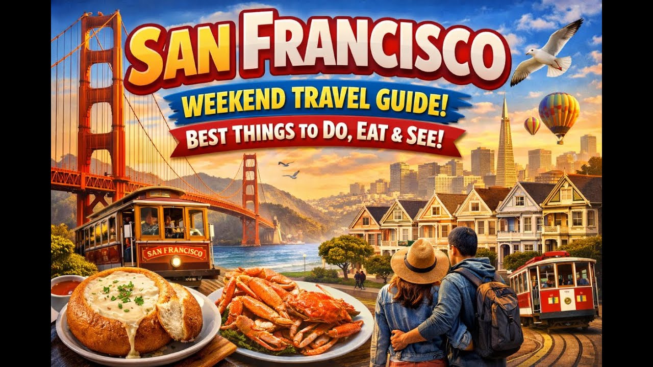San Francisco Weekend Travel Guide: Best Things to Do, Eat & See!