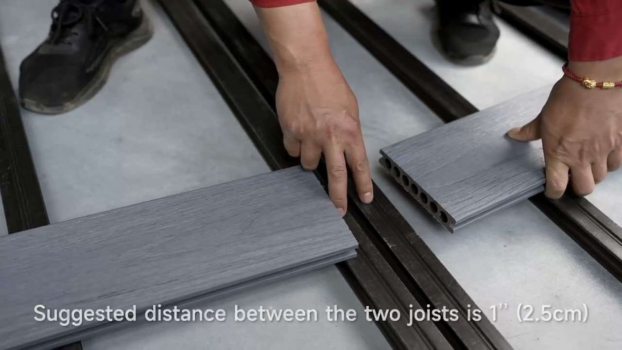 KENTIER WPC Outdoor Decking Installation