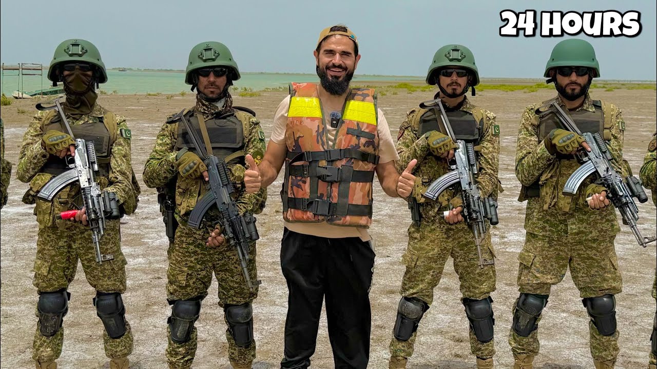 Spending a day with Pakistan navy marines challenge 😍