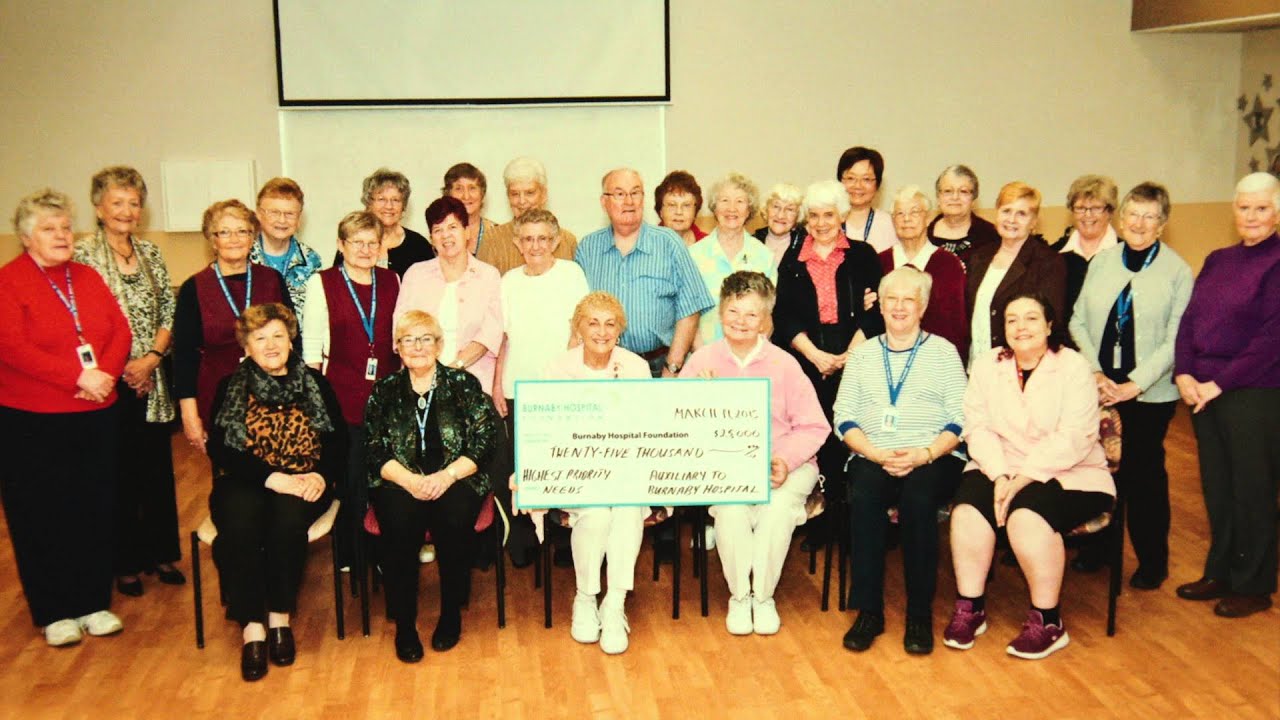 BHF Dr. Kenneth Hill Spirit of Philanthropy Award - Burnaby Hospital Auxiliary