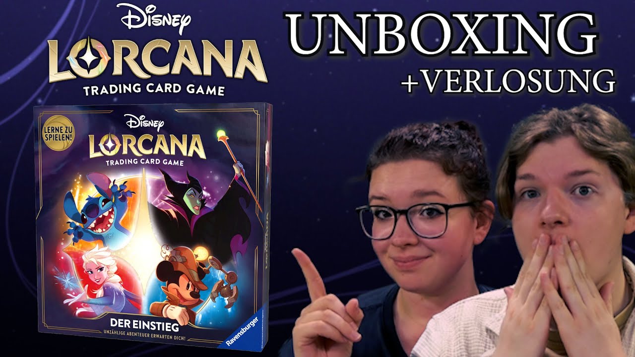 Disney Lorcana Der Einstieg 2 Spieler Starter Deck Opening deutsch | gateway unboxing | Trader 2024