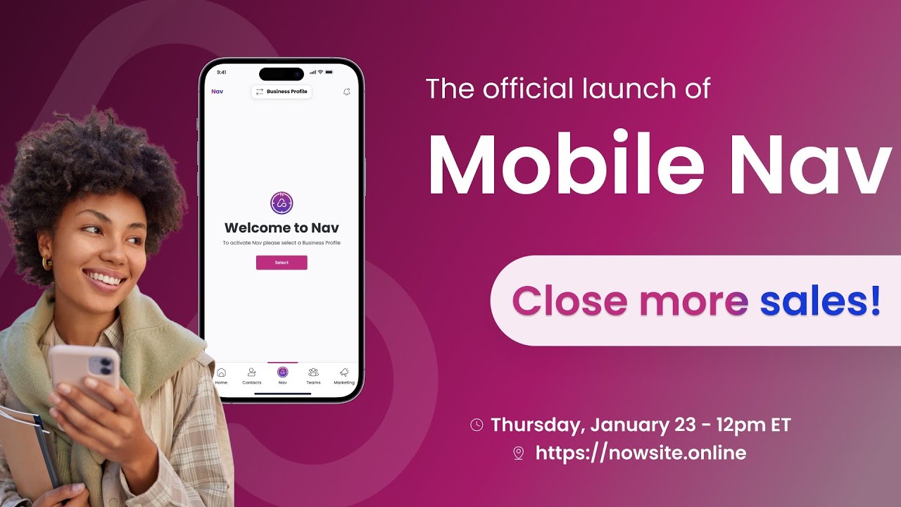 The Official Launch of Nowsite Nav for Mobile - 23.01.2025