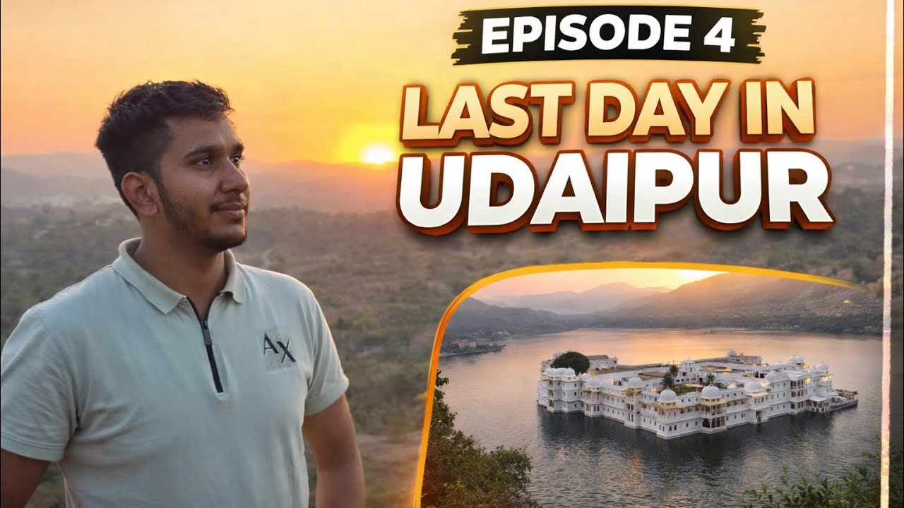 This is the last episode of my Udaipur journey 🏍️❤️ #hunter350 #udaipur #travelvlog #rider 