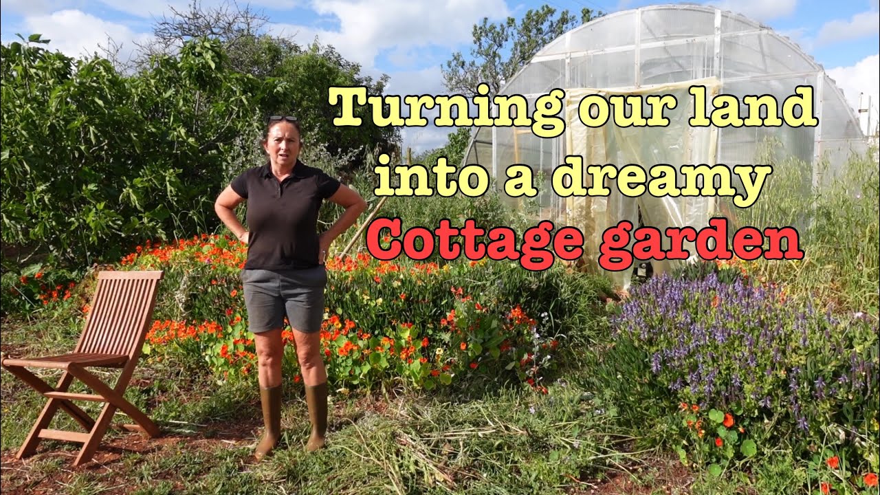 Turning Our Land into a Dreamy Cottage Garden 🌸🌻🌺🌼🐝 how we coped with the Blackout