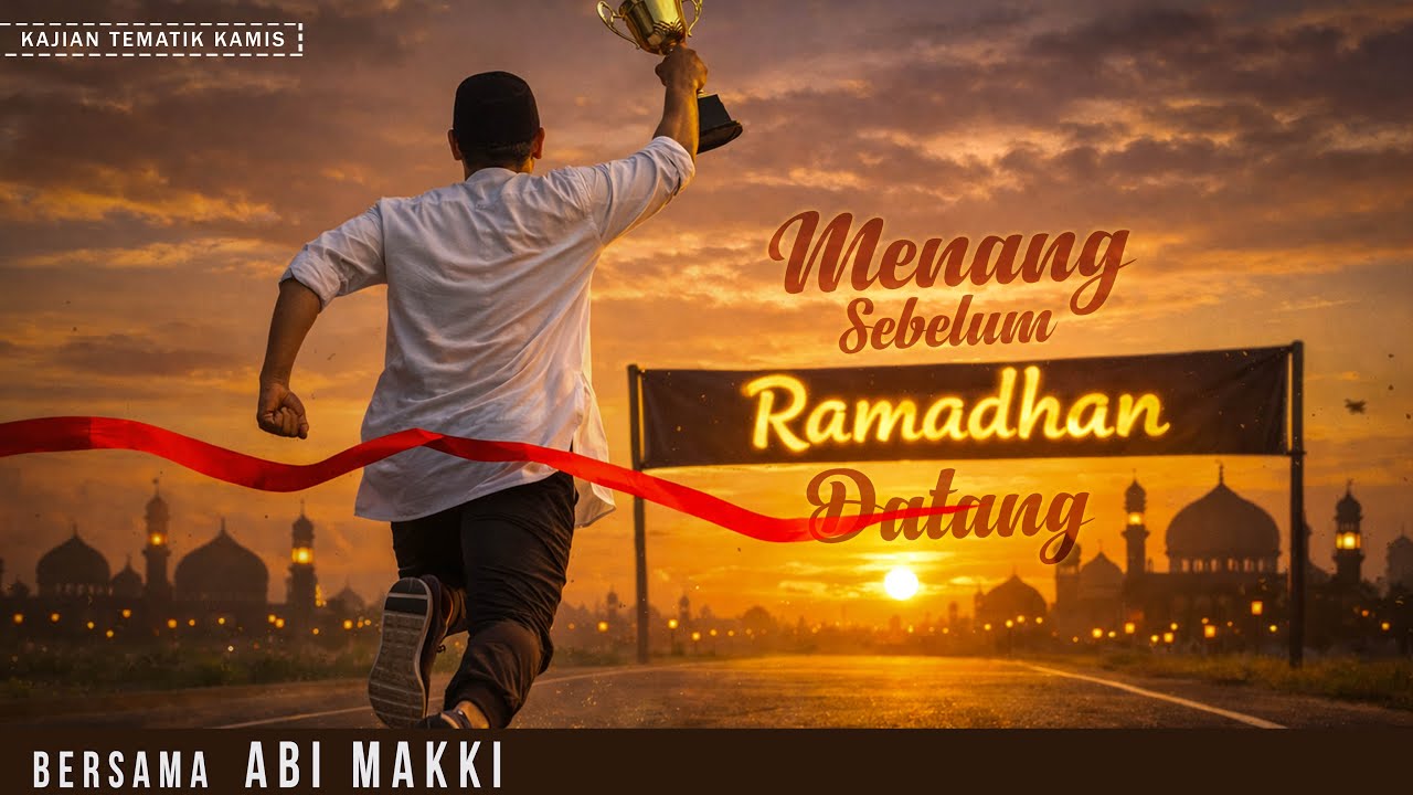 MENANG SEBELUM RAMADHAN DATANG | KAJIAN TEMATIK KAMIS RUMIL | BERSAMA ABI MAKKI