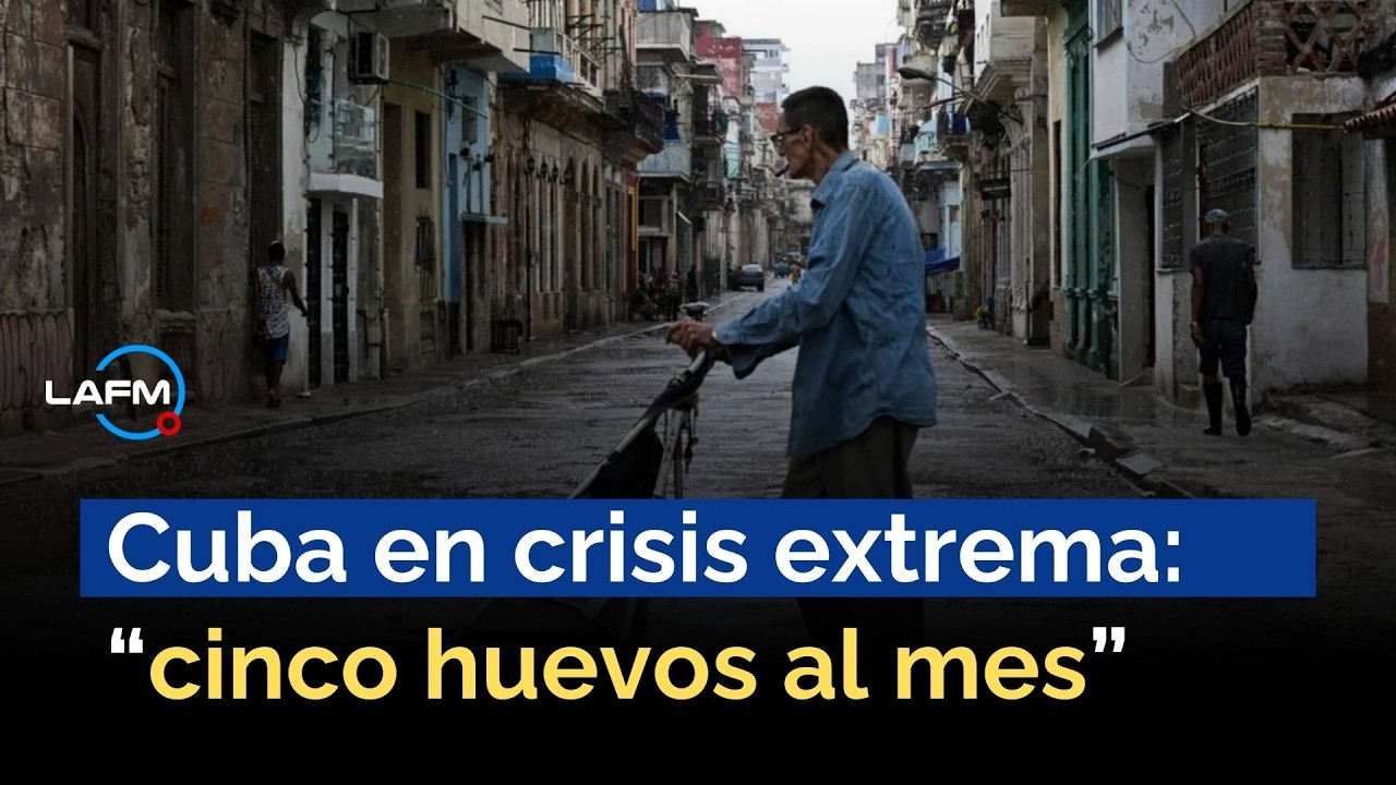 Crisis en CUBA: joven revela apagones, hambre y salarios que no alcanzan | Testimonio impactante