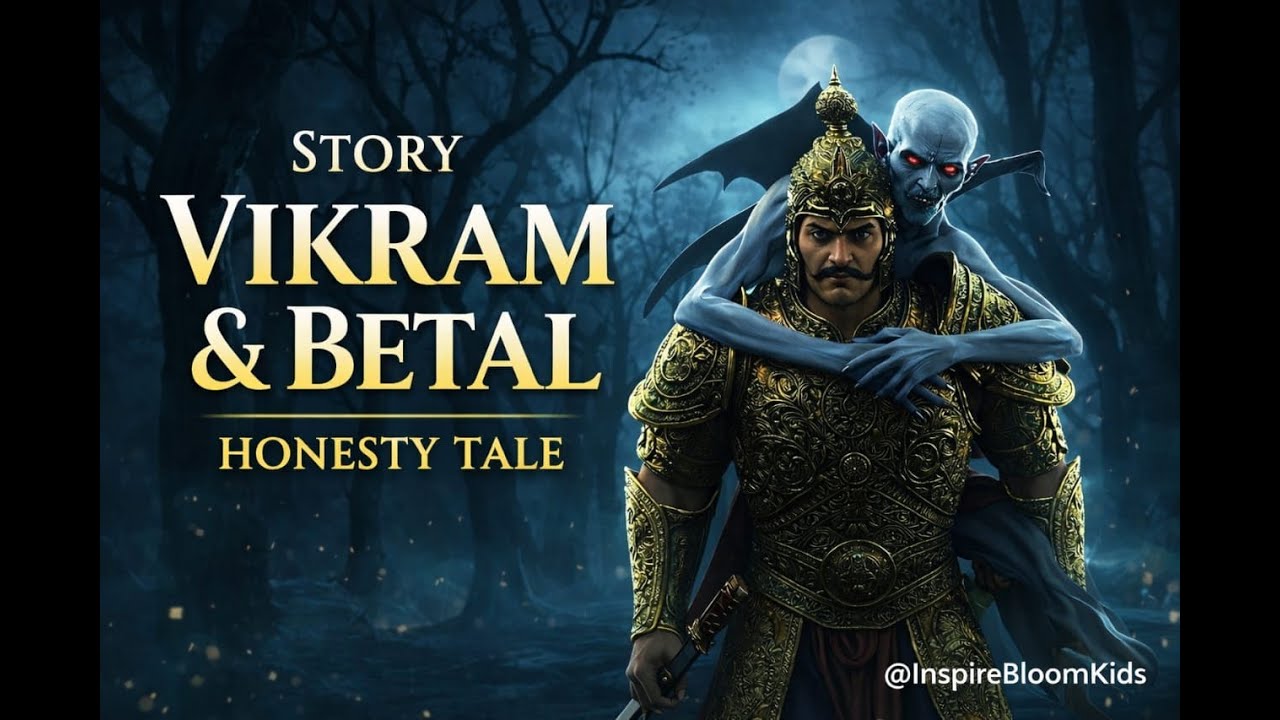 Vikram and Betal Story in English | Honesty Makes You Rich | Kids Moral Story #kidsstory