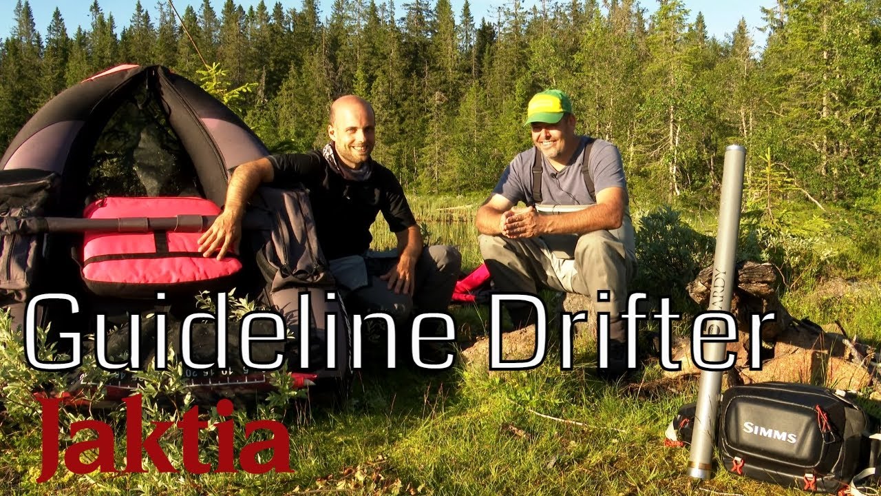 Bellybåt: test av Guideline Drifter / Float tube: Guideline Drifter review