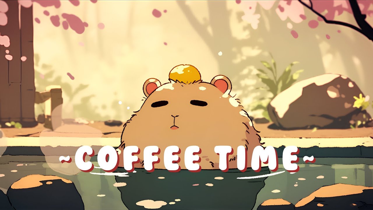 Capybara Beats Radio | Chill Jazz Beats to Relax/Study 🦫 🎧 ✨ | Study Aid