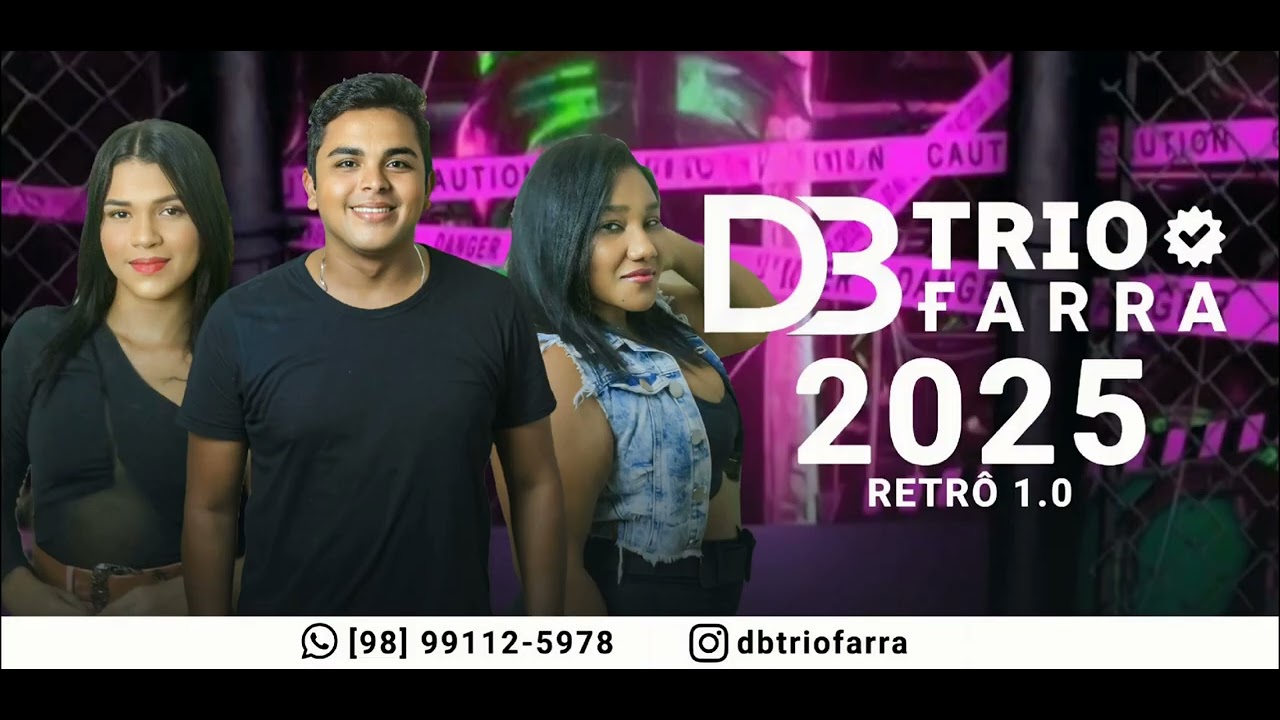 CD [DB TRIO FARRA] RETRÔ MÊS DE OUTUBRO 2025 O REPERTÓRIO MAIS GOSTOSO DO BRASIL 