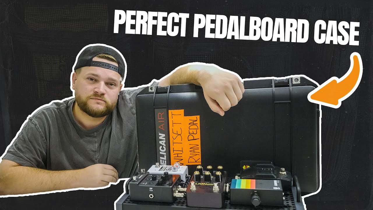 The PERFECT Pedalboard Case - Pelican Air 1535