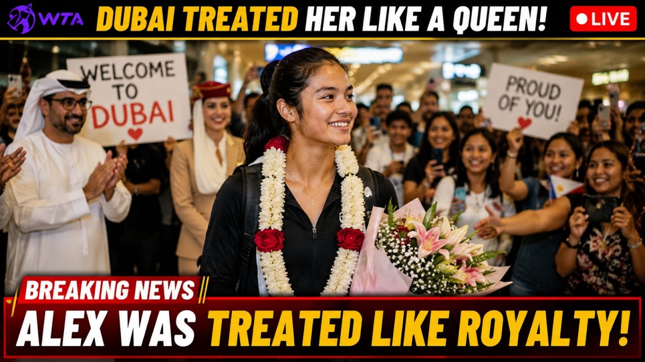 SHOCKING! After Wimbledon, Dubai Welcomed Alex Eala Like Royalty... WTA Fans Couldn't Believe It!