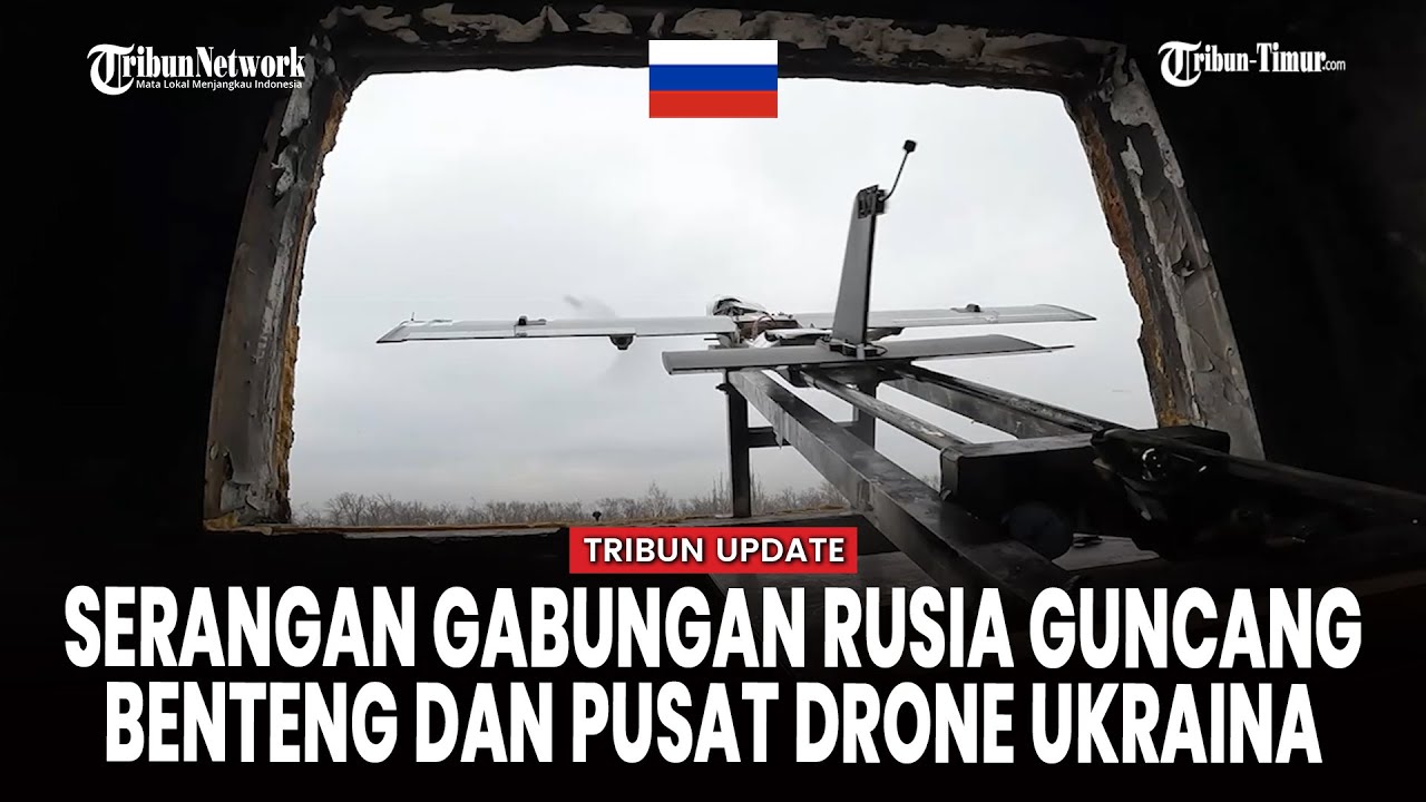 Serangan Angkatan Udara Rusia Lumpuhkan Benteng hingga Tempat Peluncuran Drone Ukraina