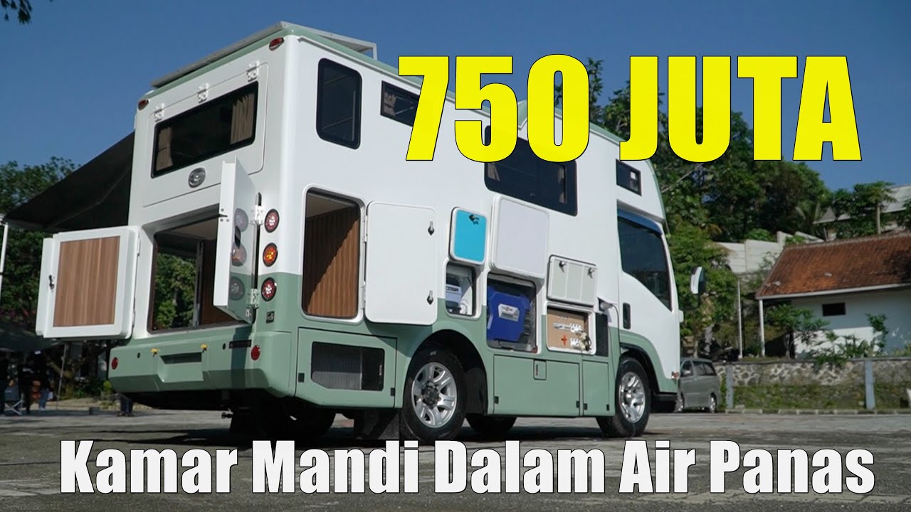 SERASA HOTEL MEWAH, HIDUP DI MOBIL II Merubah Isuzu Elf Menjadi Campervan