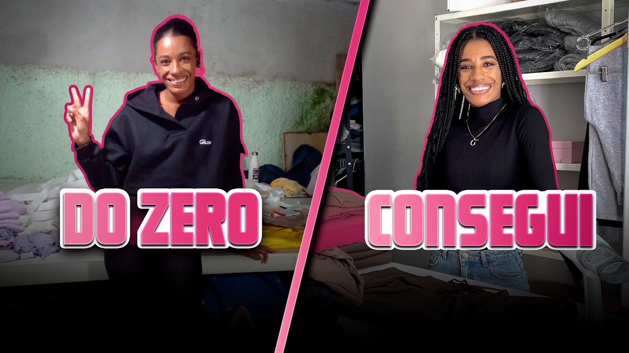 COMO CRIEI MINHA MARCA DE ROUPAS DO ZERO NA GARAGEM | Minha história