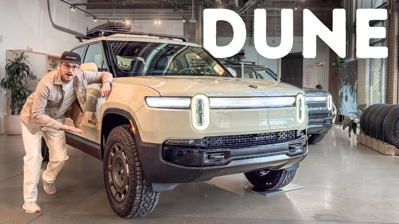 Rivian R1T California Dune Edition Full Tour! Tri-Motor Meets Adventure