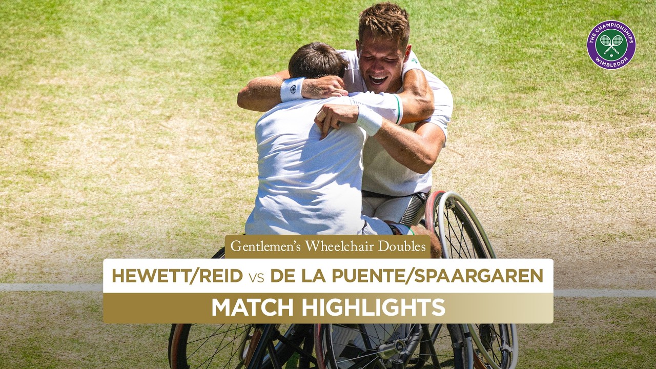 FIRST Grand Slam Victory! | Hewett/Reid vs De La Puente/Spaargaren | Highlights | Wimbledon 2025