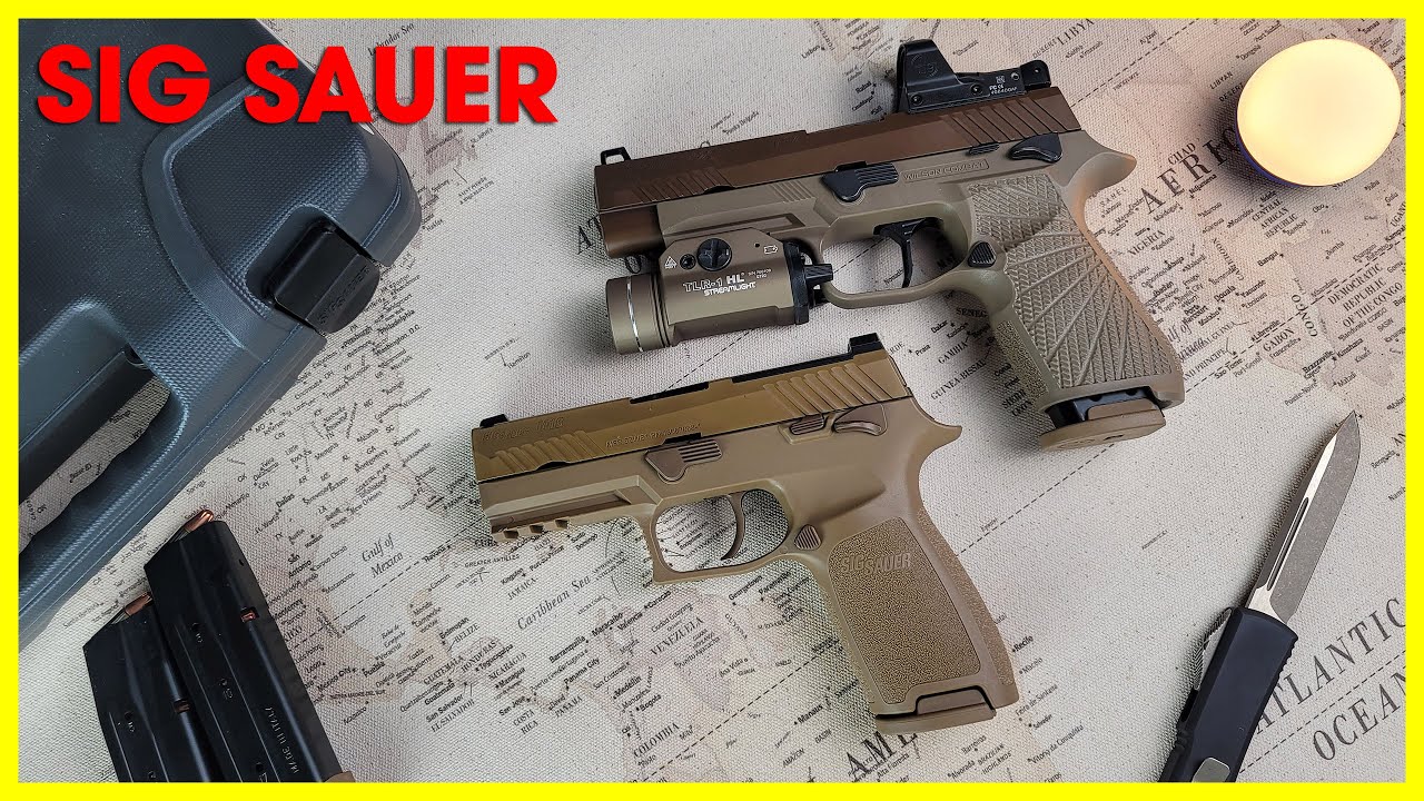 2021 Sig Sauer M17/M18 Commercial vs Commemorative Edition Review