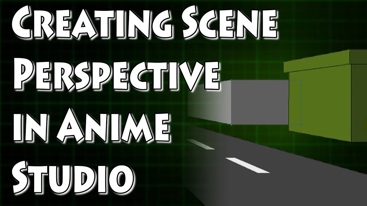 Creating Scenes with One-Point Perspective in Anime Studio