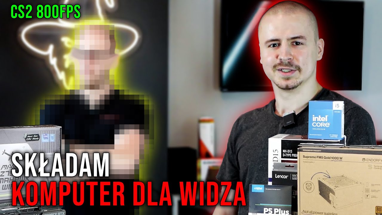 SKŁADAM KOMPUTER DLA WIDZA 🔥 Jak złożyć komputer? 📦 14 generacja Intel