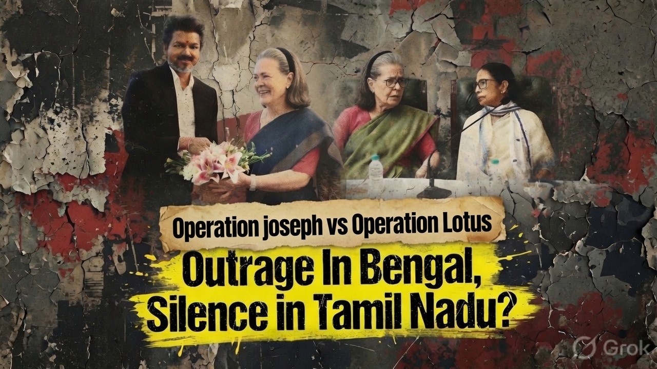 Operation Lotus vs Operation Joseph | TMC Split | AIMIM Split | TVK Joseph |  Sanjay Madrasi Pandey